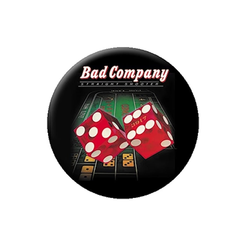 BAD COMPANY バッドカンパニー - Straight Shooter / バッジ - PGS